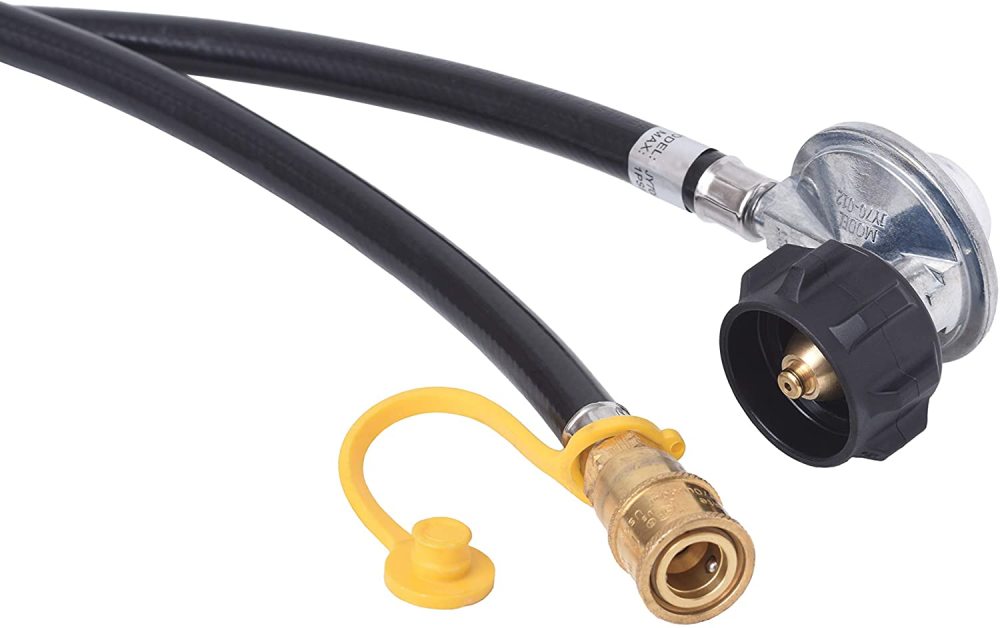 Flame King 8′ Quick Connect Hose Adapter - Ascmtools