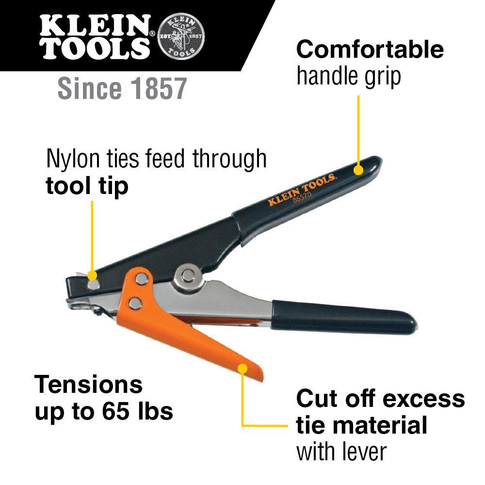 Klein Tools Nylon Tie Tensioning Tool - Ascmtools