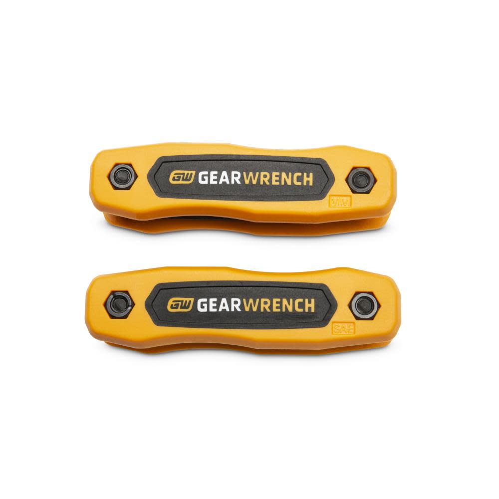 GEARWRENCH SAE/Metric Folding Hex Key Set 17pc - Ascmtools