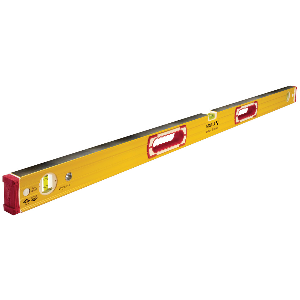 Stabila 48 Inch Type 196-2 Magnetic Spirit Level Tool - Ascmtools