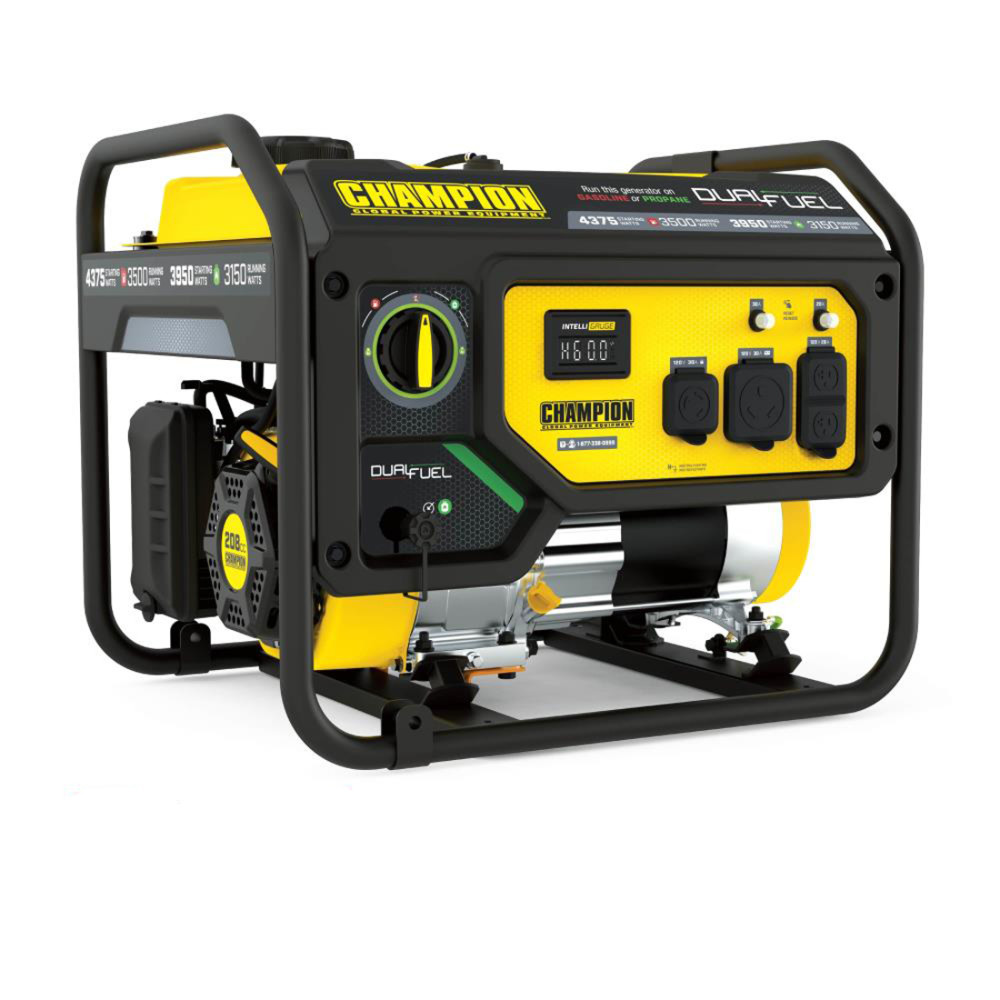 Champion Power Equipment Generator Dual Fuel Portable 3500 Watt - Ascmtools