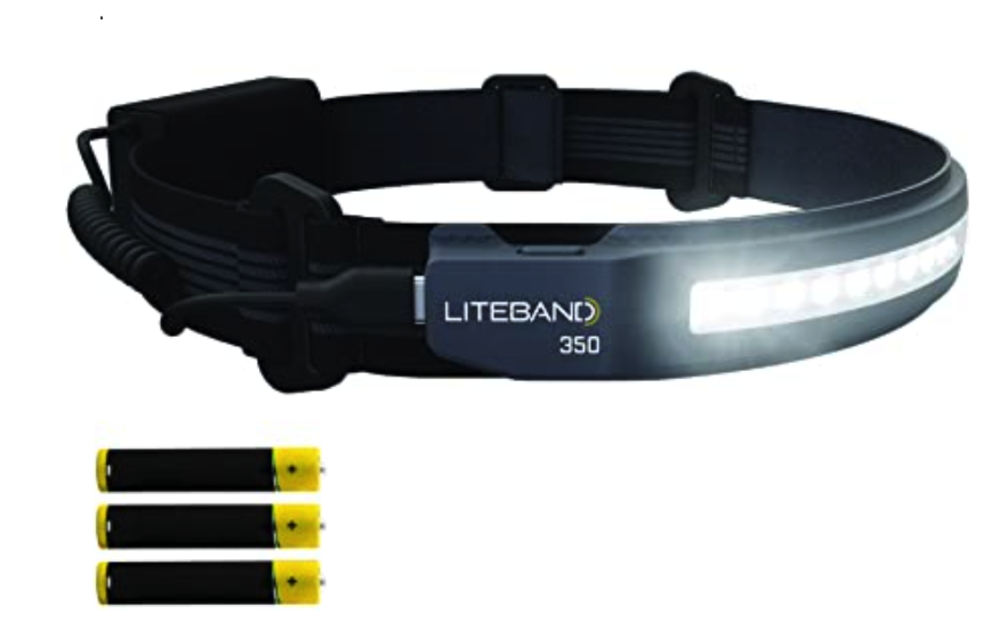 Liteband Activ 350 Headlamp 350 Lumens Carbon - Ascmtools