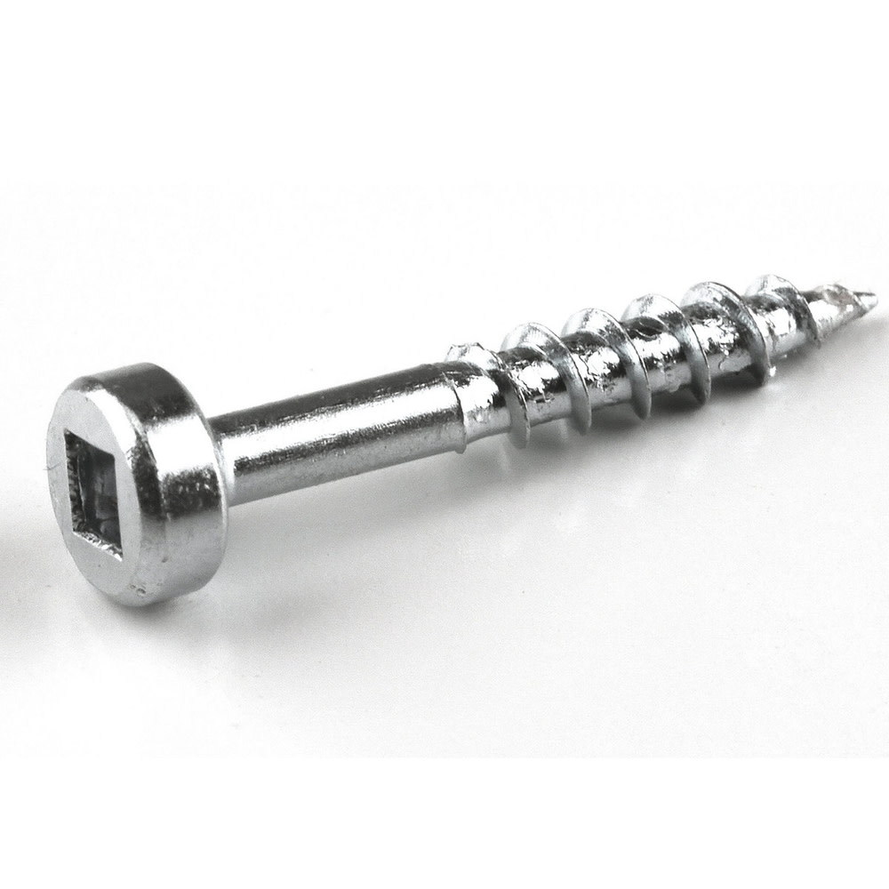Kreg 1″ #7 Coarse Pan-Head Zinc Pocket Screw – 1200ct - Ascmtools