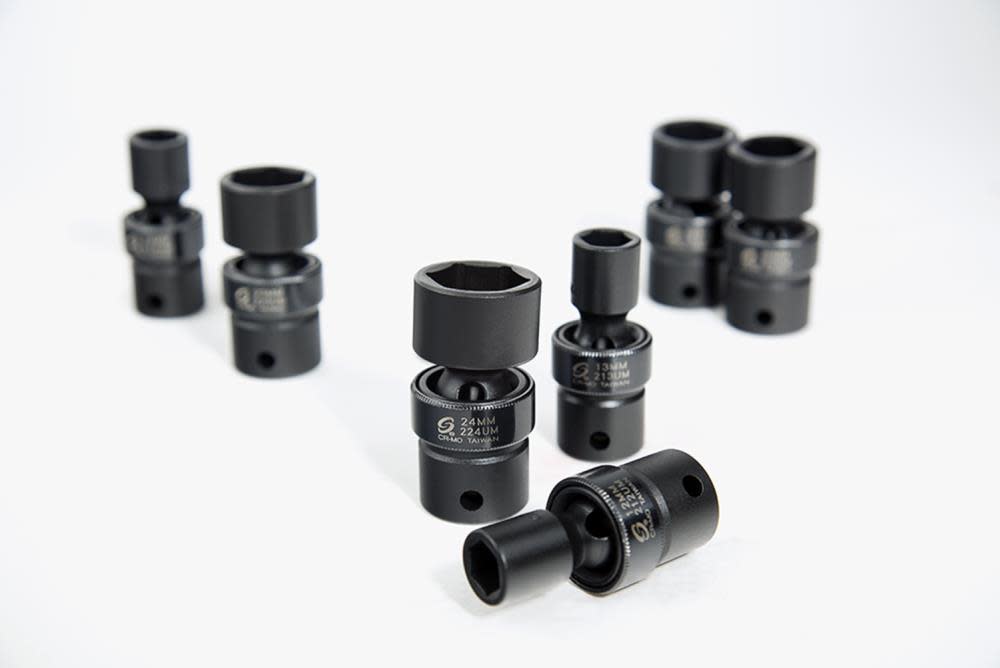 Sunex 1/2 In. Drive Metric Universal Impact Socket Set 13 pc. - Ascmtools