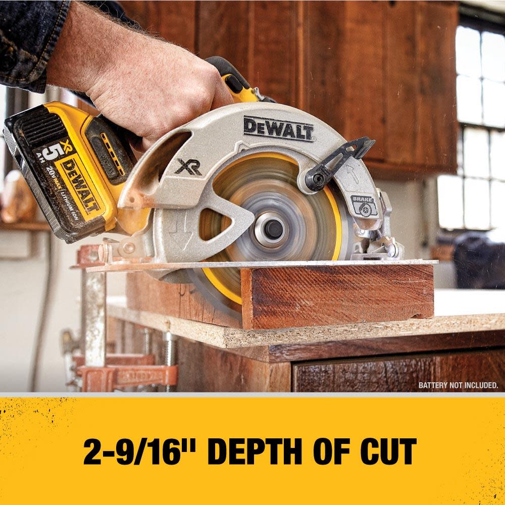 DEWALT 20V MAX 7 1/4 Circular Saw & XR Battery 2pk Bundle - Ascmtools