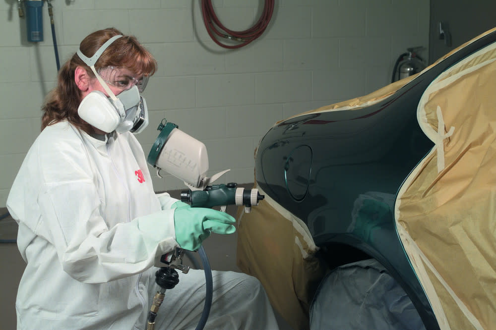 3M Half Facepiece Disposable Respirator Assembly 53P71 Organic Vapor/P95 Respiratory Protection Large - Ascmtools