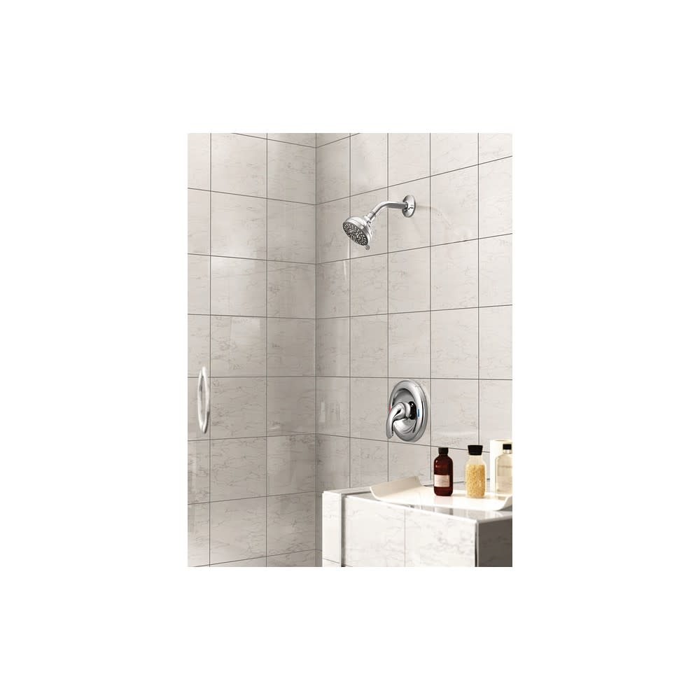 Moen Adler Spray Head 1 Handle Chrome Shower 3.5″ - Ascmtools