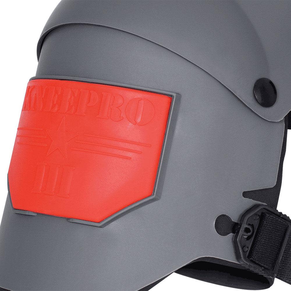 Sellstrom KneePro Ultra Flex III Heavy Duty Protective Knee Pads Grey/Orange Universal Adult Size - Ascmtools