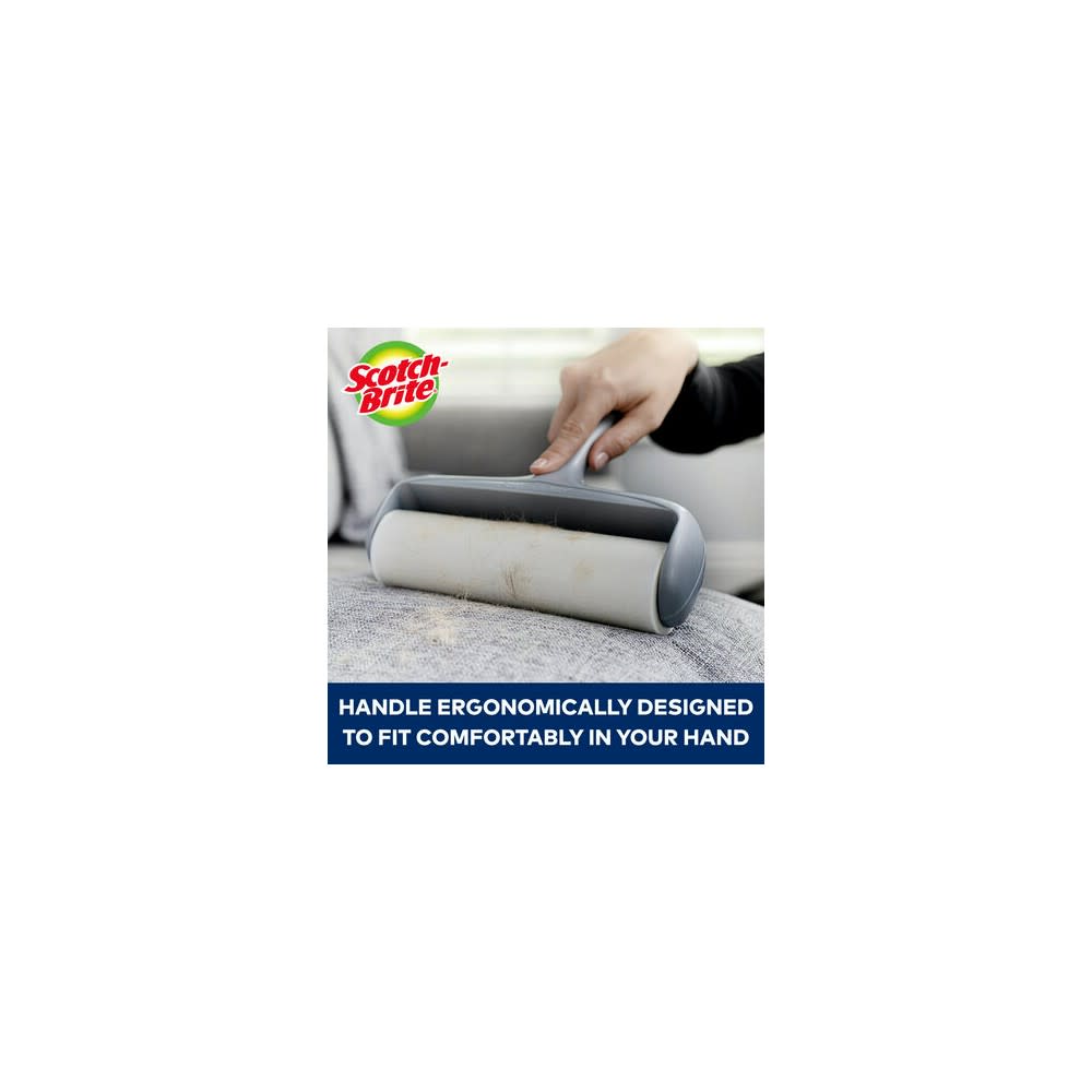 3M Scotch Brite 50% Stickier Large Surface Lint Roller Refill - Ascmtools