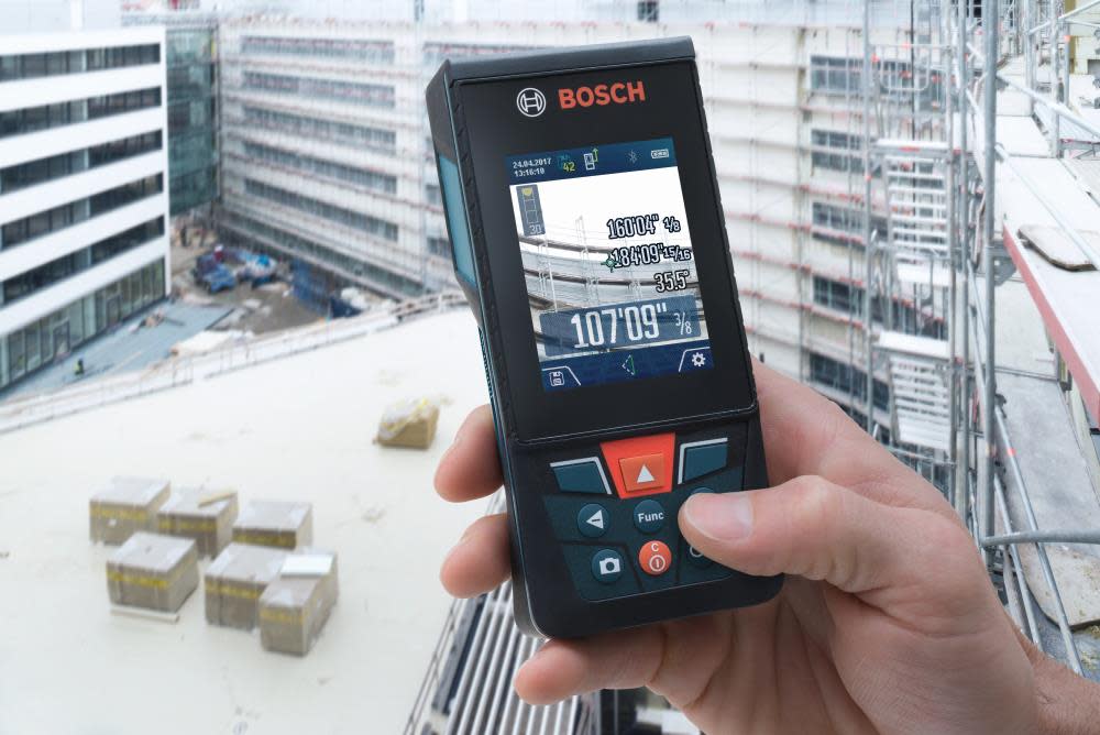 Bosch BLAZE Outdoor 400 Ft. Connected Lithium-Ion Laser Measure with Camera - Ascmtools