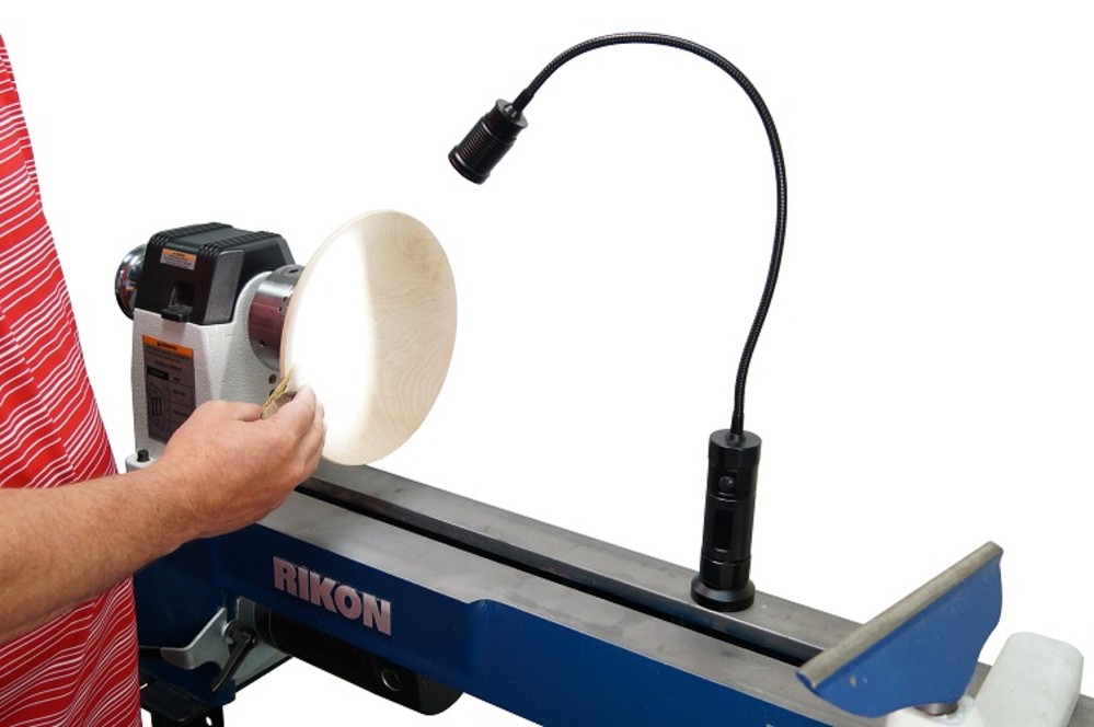 Rikon Gooseneck Workligh with Magnetic Base & Clip LED 500 Lumens - Ascmtools