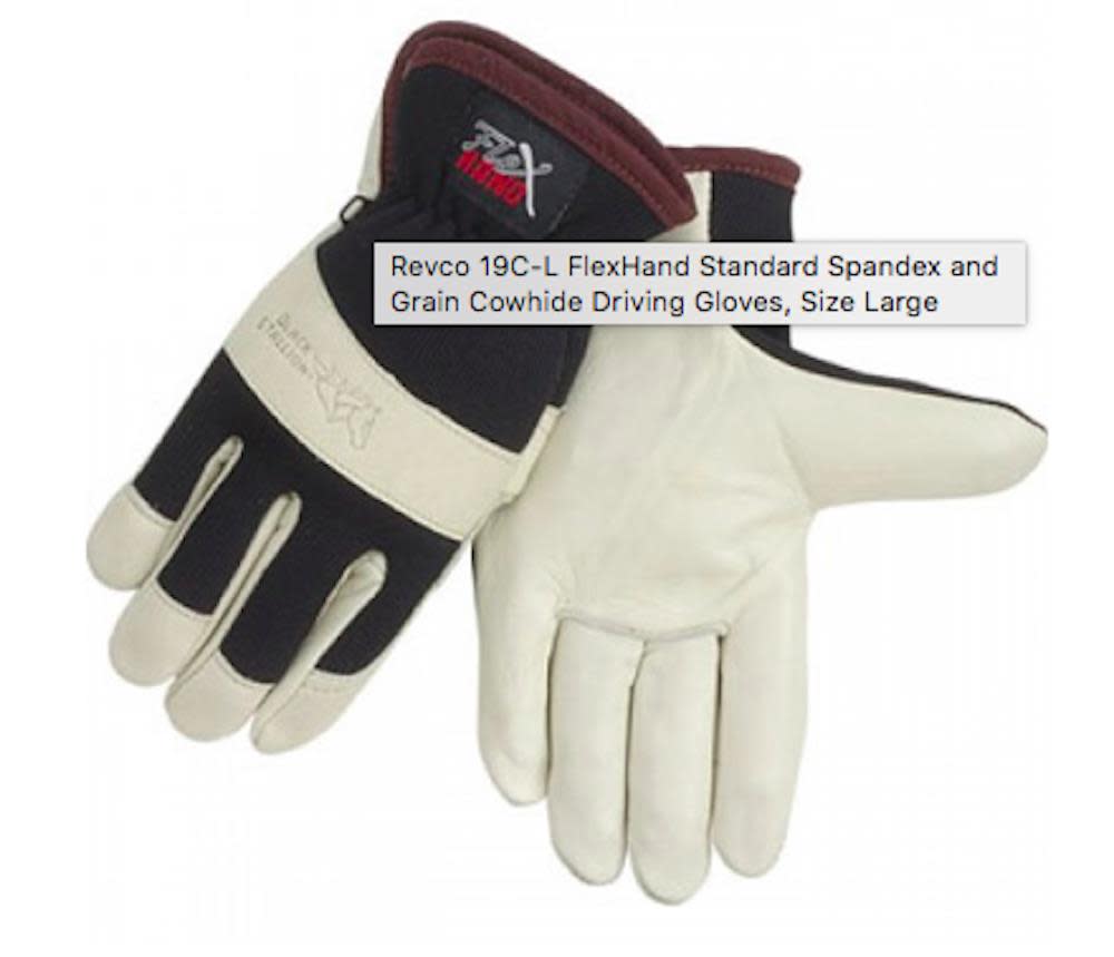 Black Stallion Flexhand Work Glove – XL - Ascmtools