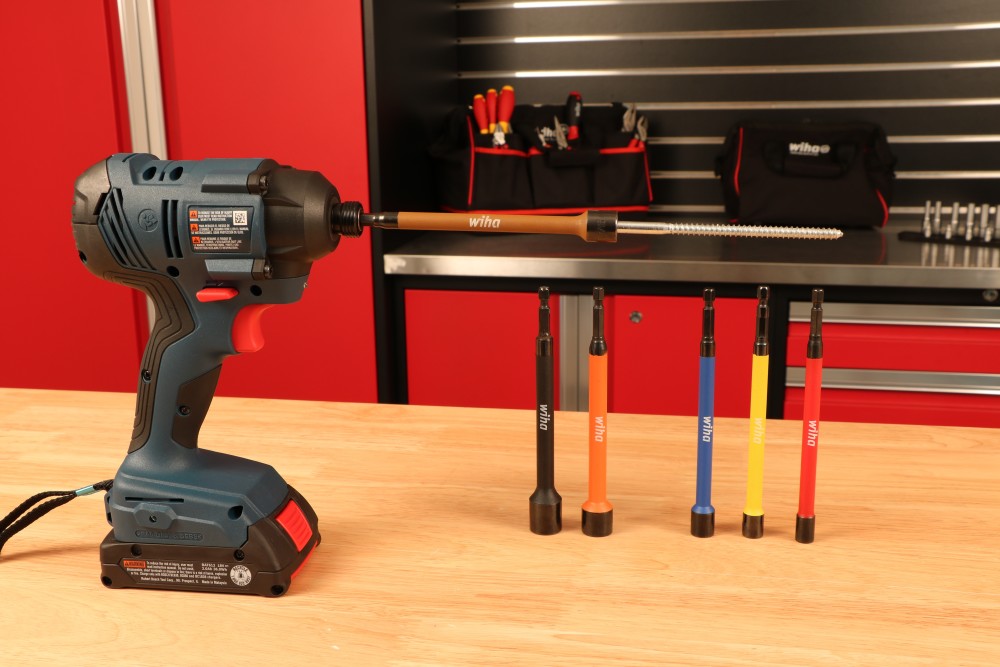 Wiha Color Coded Magnetic Nut Setters 6 Piece Set - Ascmtools