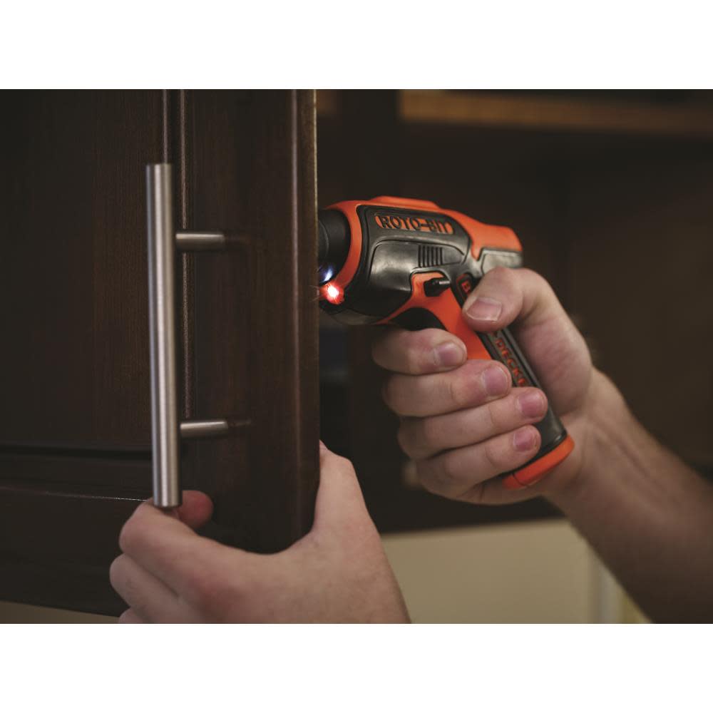 Black and Decker ROTO-BIT 4-Volt Max 3/8-in Cordless Screwdriver Kit - Ascmtools