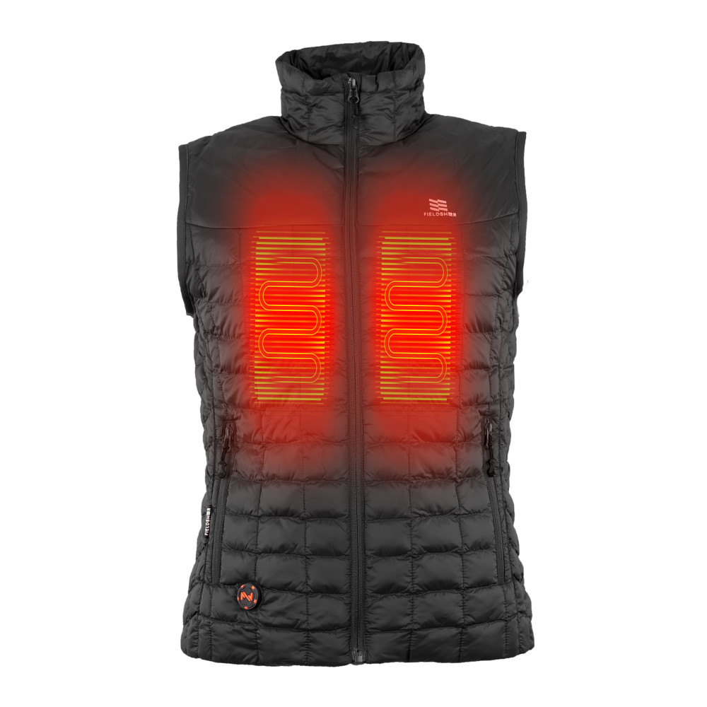 Mobile Warming Backcountry Vest Womens 7.4V Black 2X - Ascmtools