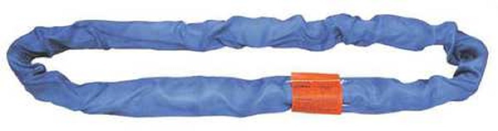 Lift-All 8 Ft. Blue Endless Tuflex Poly Roundsling - Ascmtools