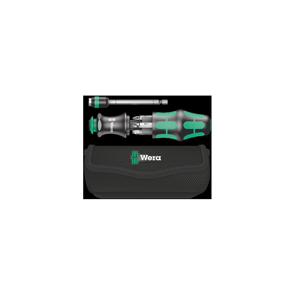 Wera Tools 7pc Kraftform Kompakt 20 Compact Tools with Pouch - Ascmtools