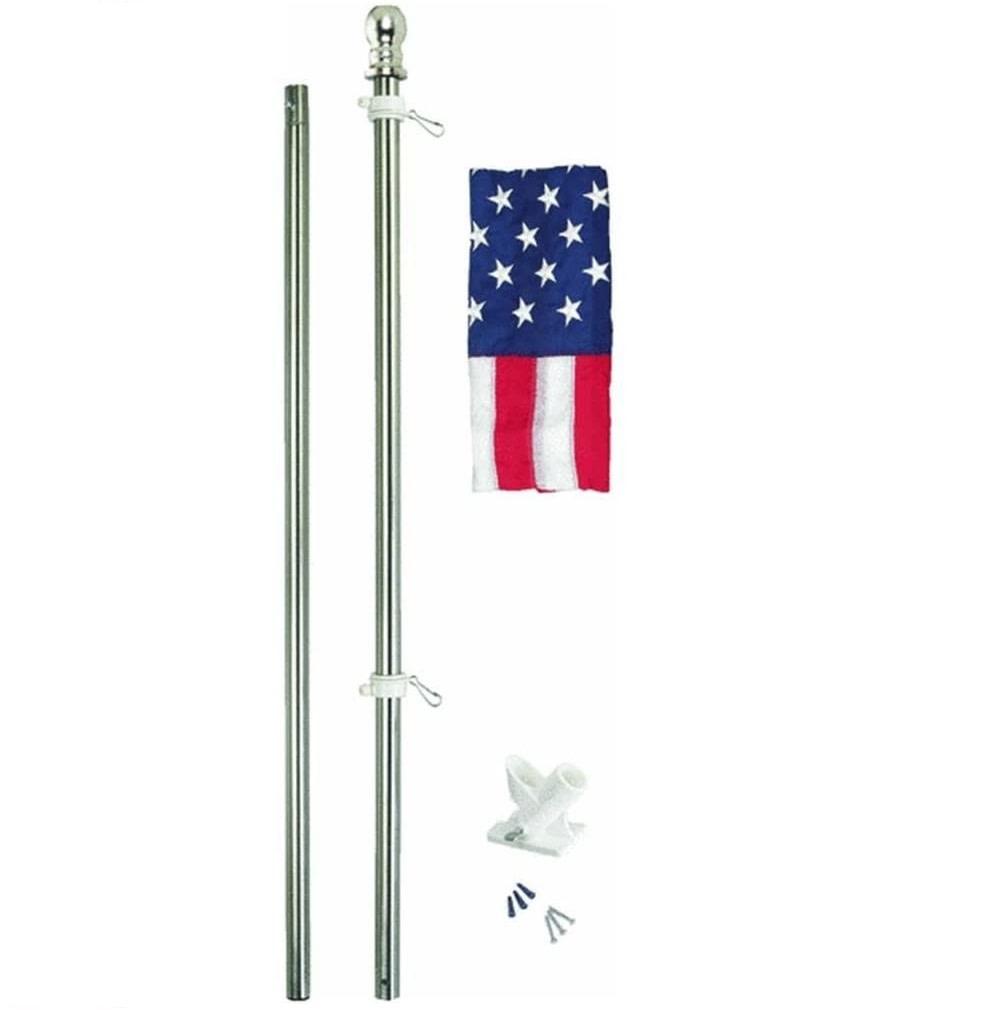 Valley Forge Flag 3 Ft. Width x 5 Ft Height All American United States Flag Kit - Ascmtools
