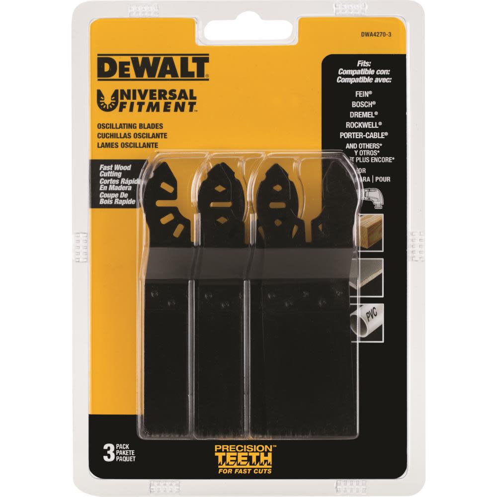 DEWALT 1-1/4 In. Precision Tooth-3 pack - Ascmtools