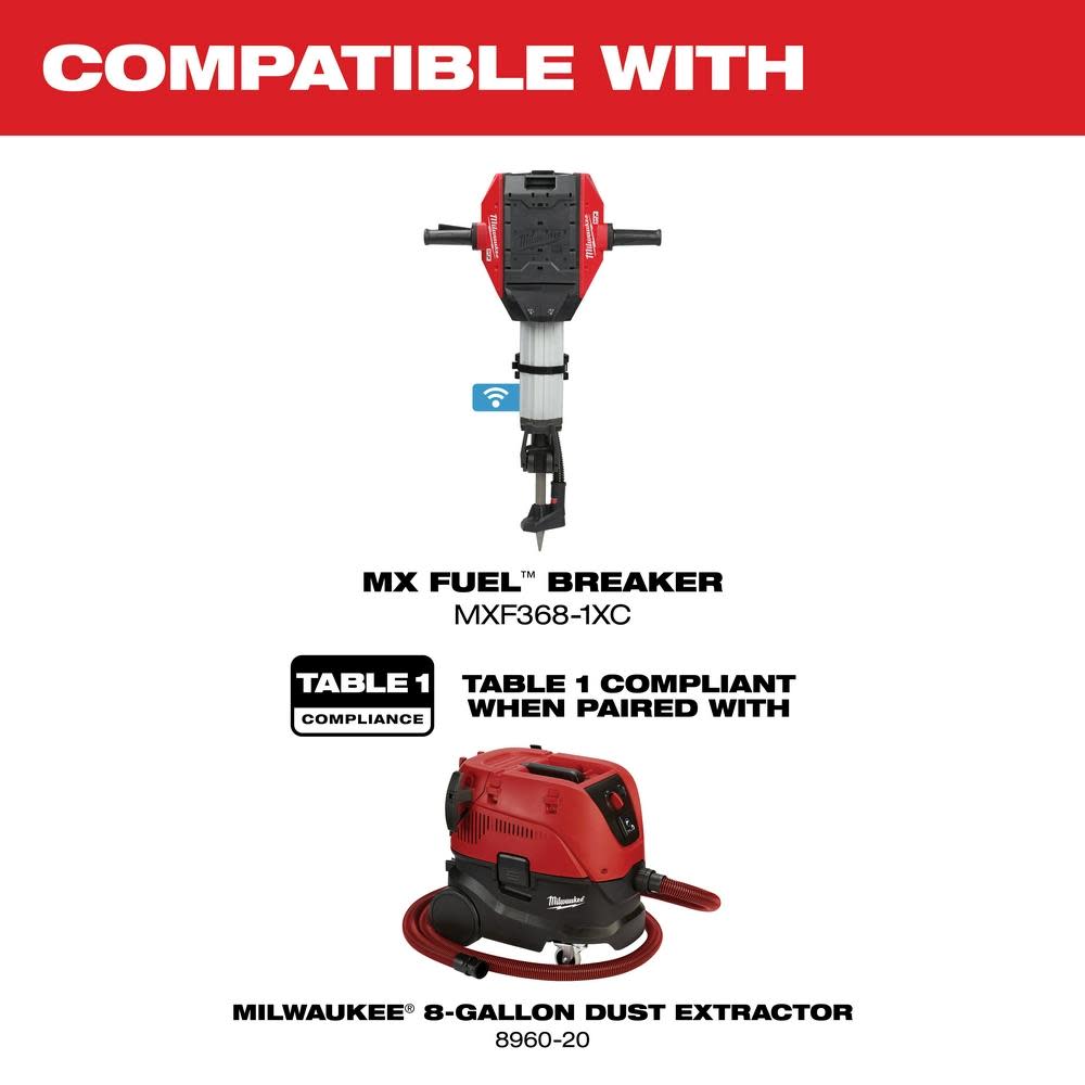 Milwaukee Breaker Dust Extraction Attachment - Ascmtools
