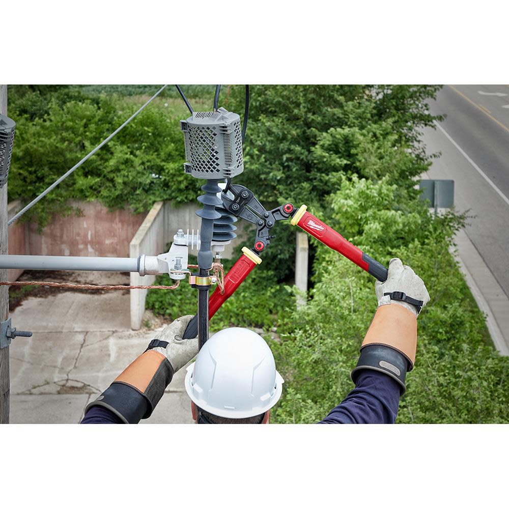 Milwaukee 24 in. Fiberglass Bolt Cutters with PIVOTMOVE Rotating Handles - Ascmtools