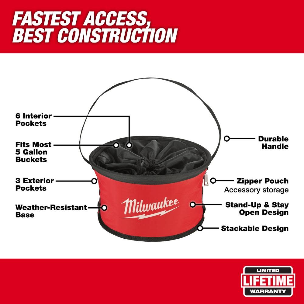 Milwaukee Parachute Organizer Bag - Ascmtools