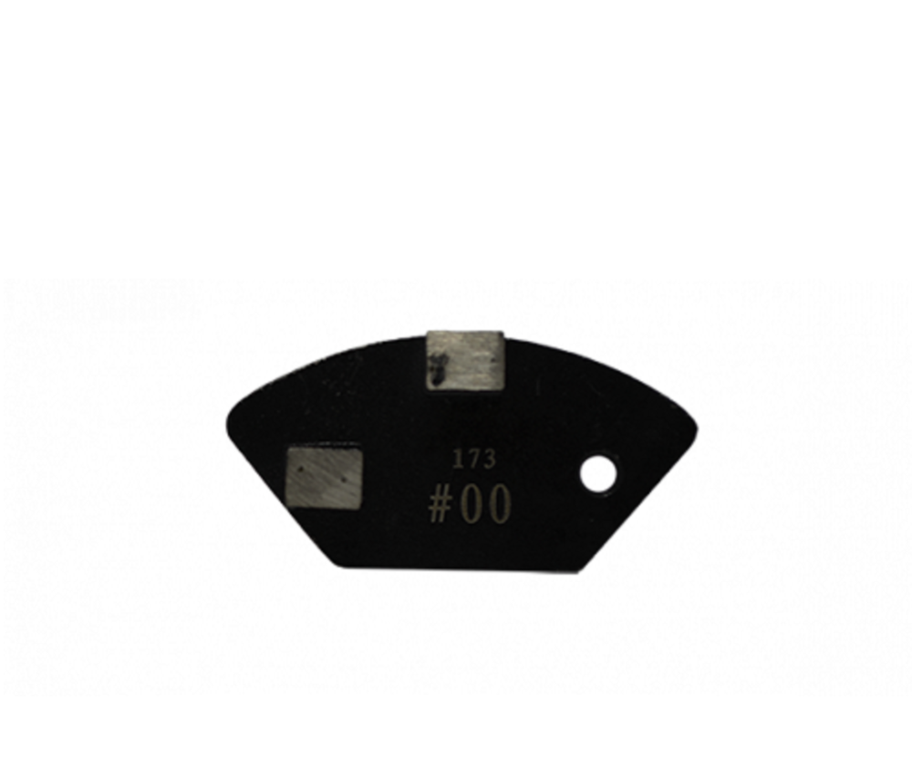 National Flooring Equipment Half Bar Diamond Insert – Metal Bond 6 Grit - Ascmtools