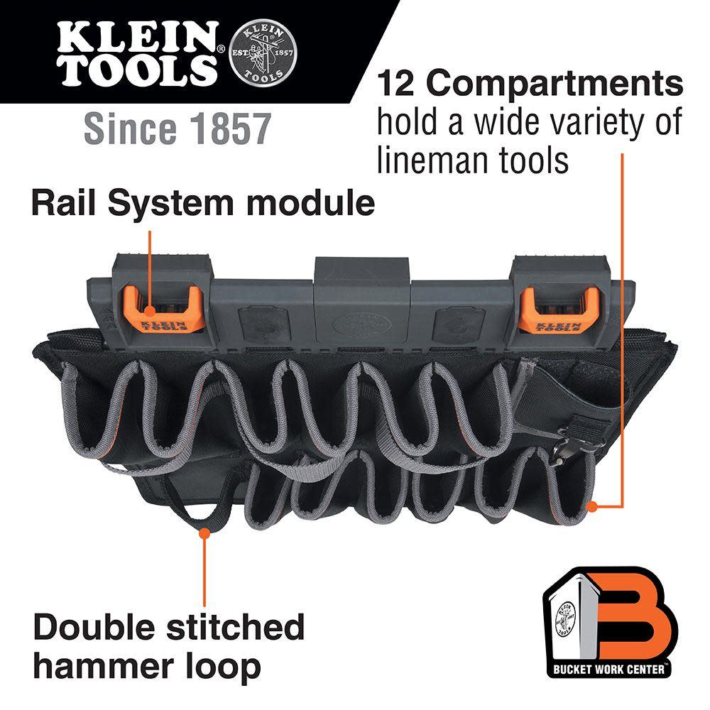 Klein Tools Tool Apron Storage Module Soft - Ascmtools