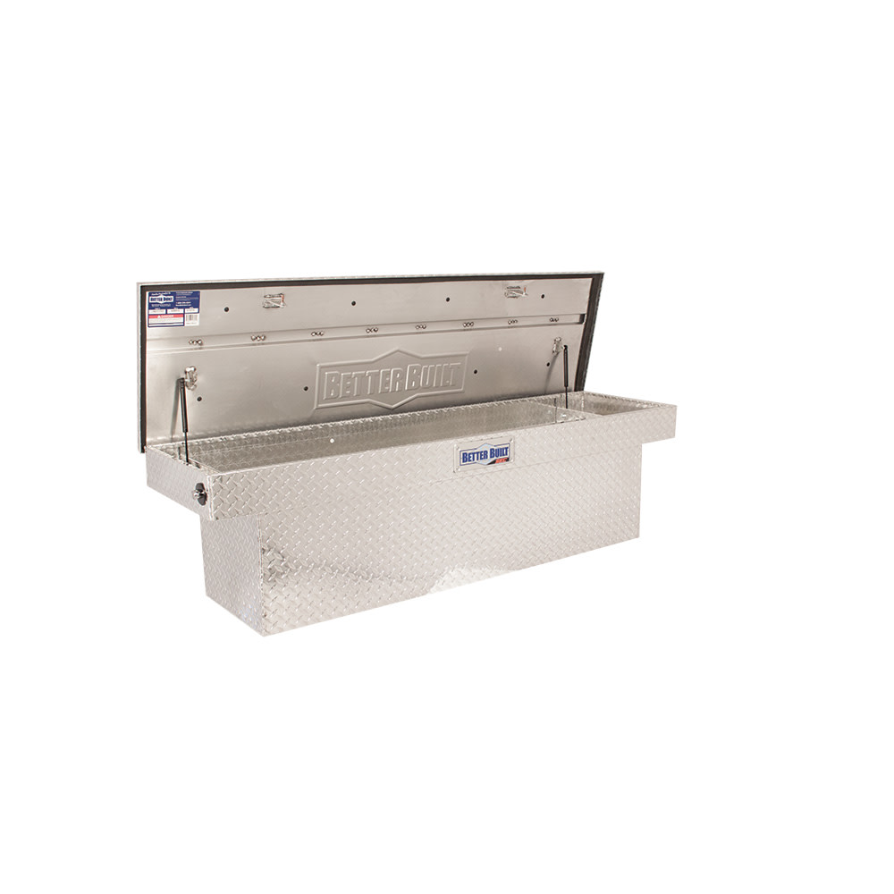 Better Built 61.5″ Push Button Saddle Truck Tool Box DEEP BRITE ALUMINUM - Ascmtools