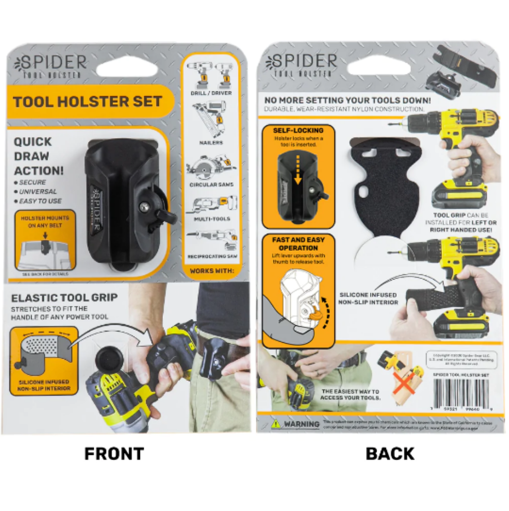 Spider Tool Holster Tool Holster 2pc Set - Ascmtools
