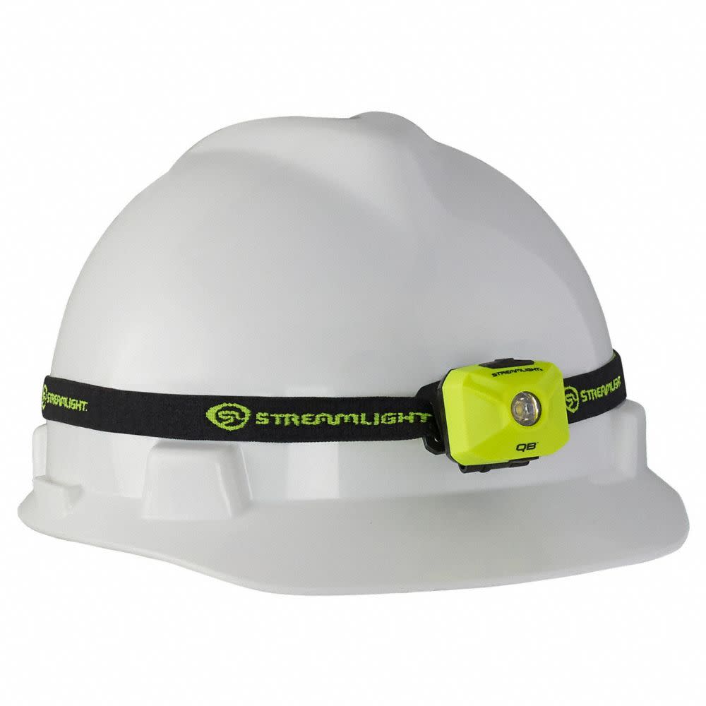 Streamlight QB Compact Yellow USB Rechargeable Spot Beam Headlamp - Ascmtools