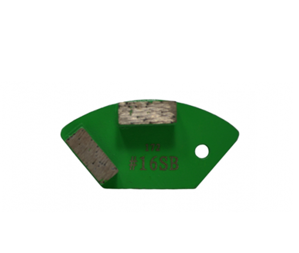 National Flooring Equipment Full Bar Diamond Insert – Metal Bond 16 Grit Soft - Ascmtools