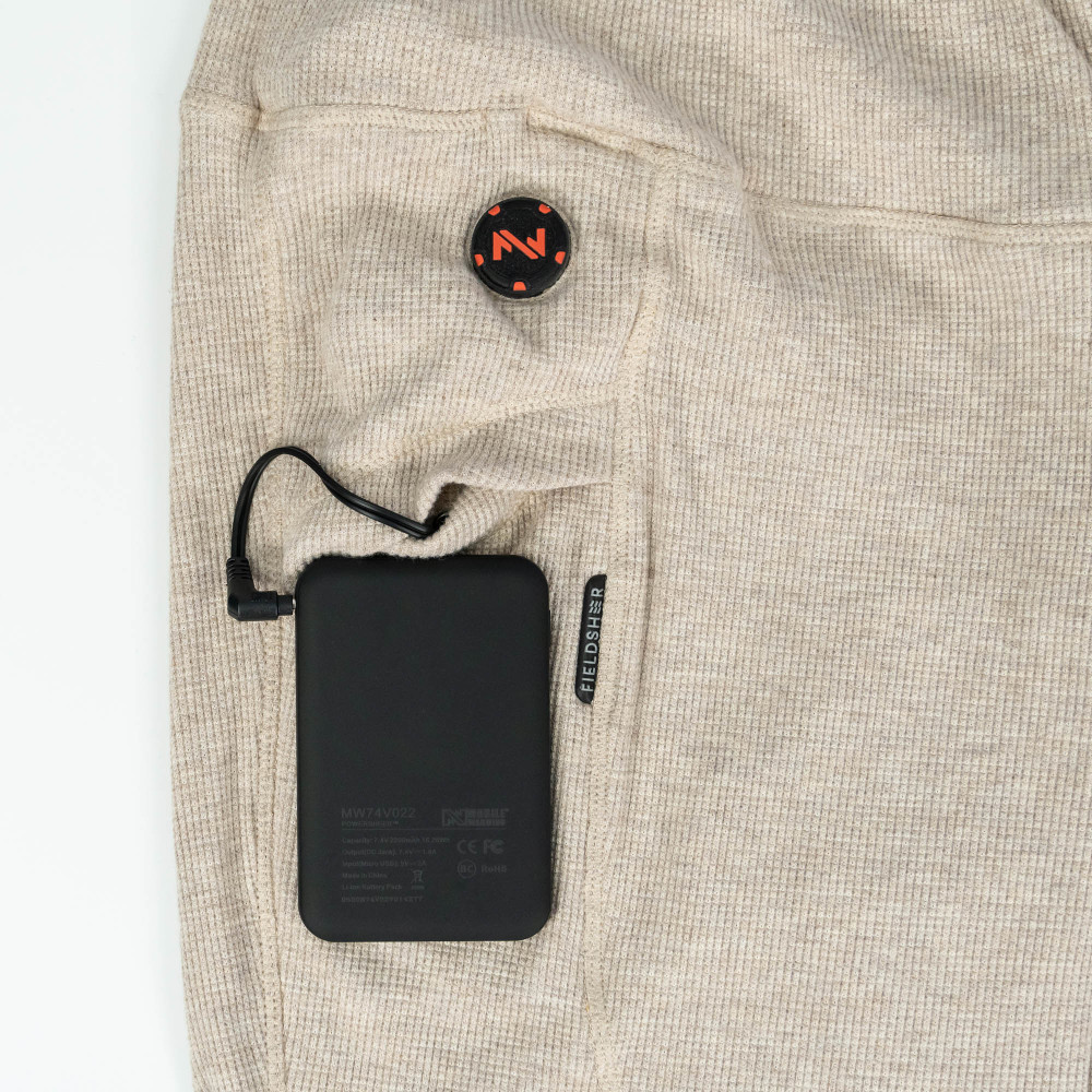 Mobile Warming Thermick Baselayer Pant Womens 7.4V Tan Medium - Ascmtools