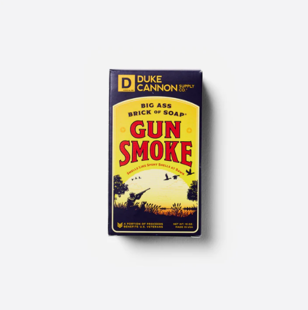 Duke Cannon 10oz BRICK OF SOAP Gun Smoke - Ascmtools