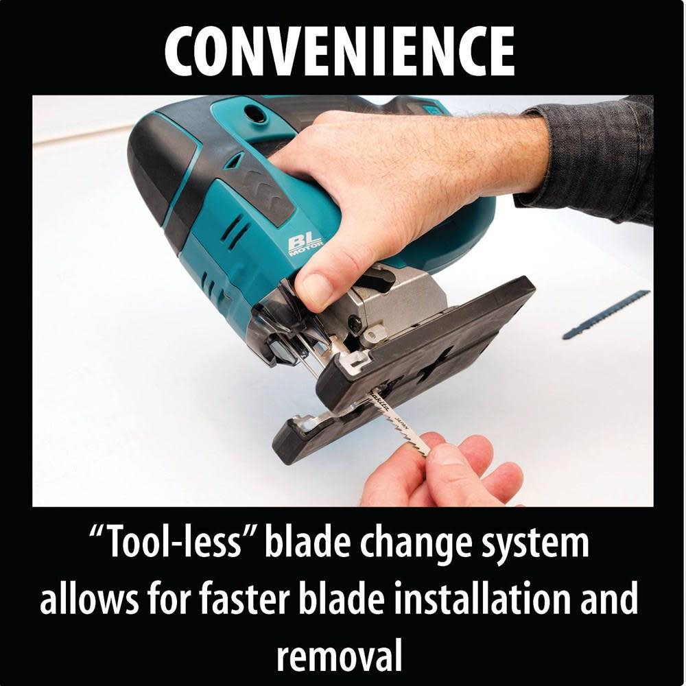 Makita 18V LXT Lithium-Ion Brushless Cordless Jig Saw (Tool Only) - Ascmtools