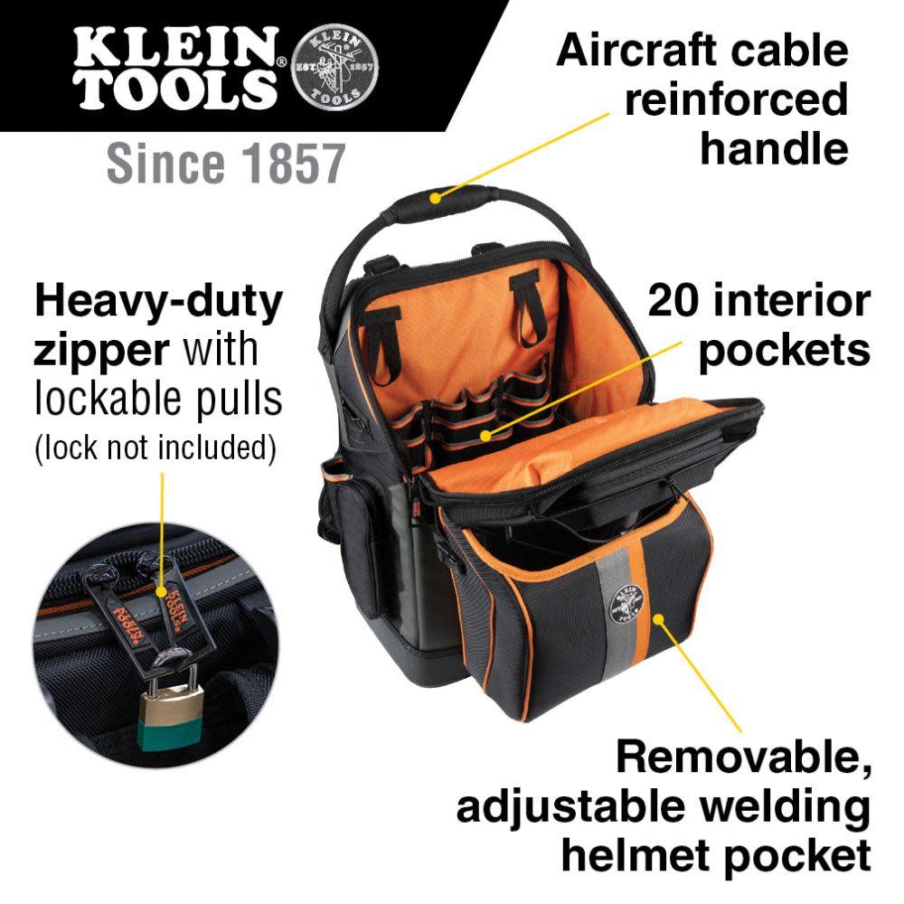 Klein Tools Ironworker & Welder Backpack - Ascmtools
