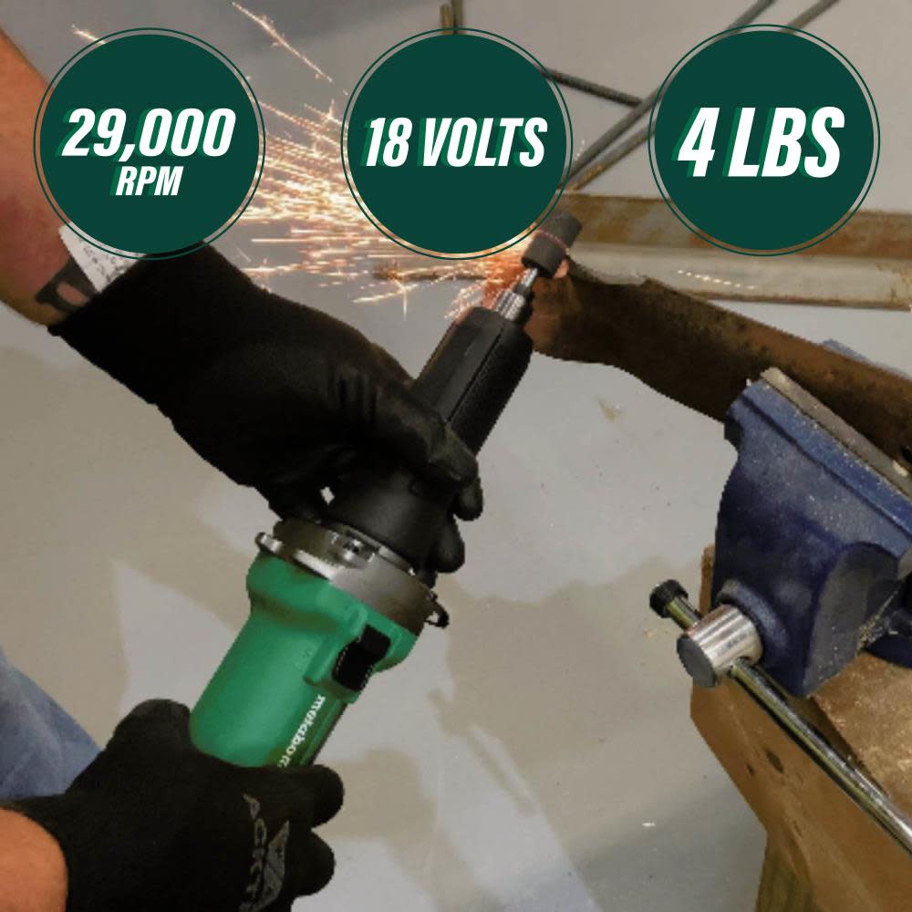 Metabo HPT 18V MultiVolt 2″ Variable Cordless Die Grinder Bare Tool - Ascmtools