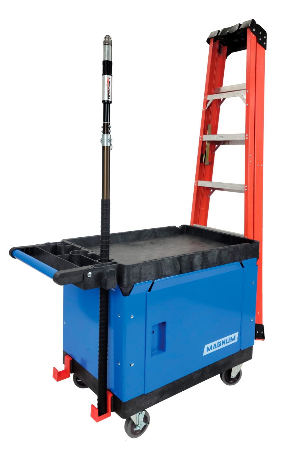 Magnum Tool Group Pro Series Service Cart 4426 with 5″ Casters & Tool Box - Ascmtools