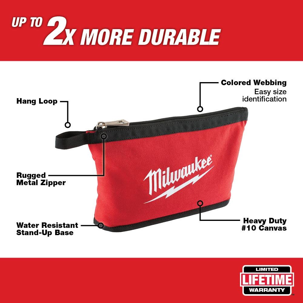 Milwaukee Zipper Pouch - Ascmtools