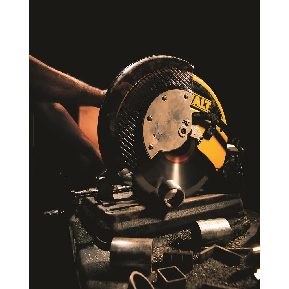 DEWALT 14″ 66T Heavy Gauge Ferrous Metal Cutting Saw Blade 1″ Arbor - Ascmtools