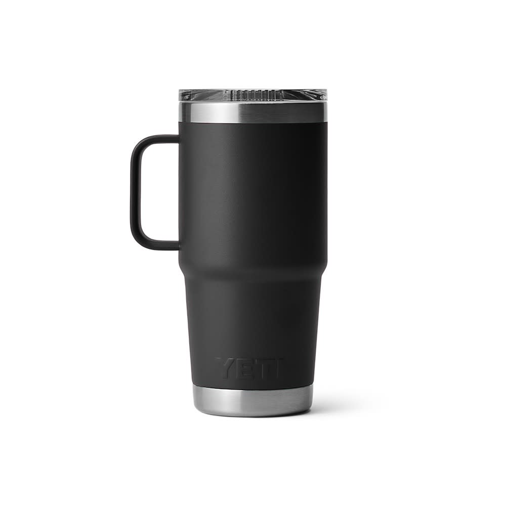 Yeti Rambler Travel Mug with StrongHold Lid Black 20oz - Ascmtools