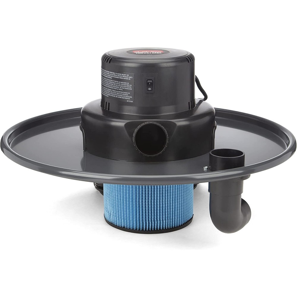 Shop Vac 3HP Peak 80 CFM Two Stage Wet/Dry Head Assembly - Ascmtools