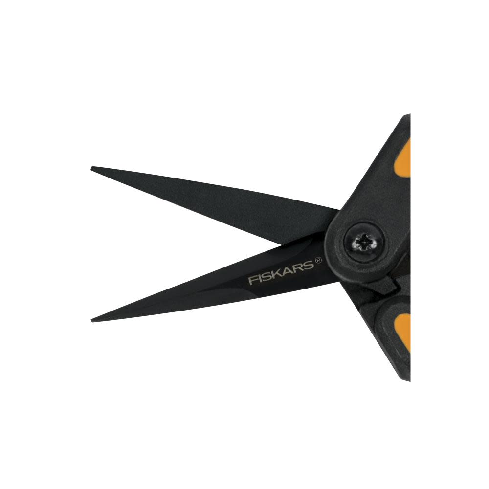 Fiskars Pruning Snips Micro Tip Precision Ground Coated Steel - Ascmtools