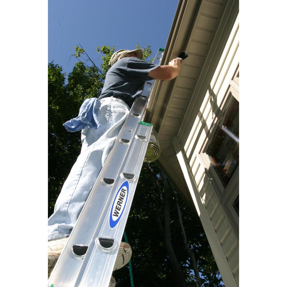 Werner 36 Ft. Type II Aluminum Extension Ladder - Ascmtools