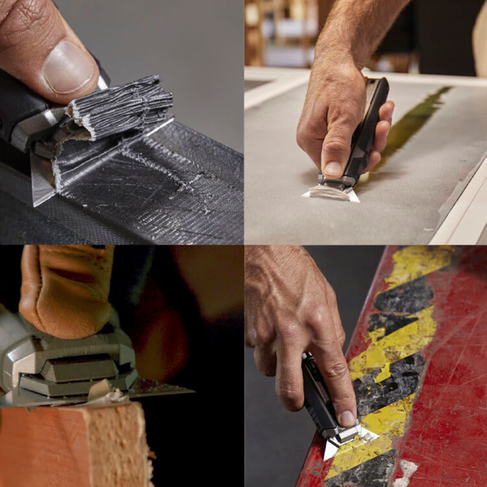 Toughbuilt Scraper Utility Knife with 5 Blades - Ascmtools