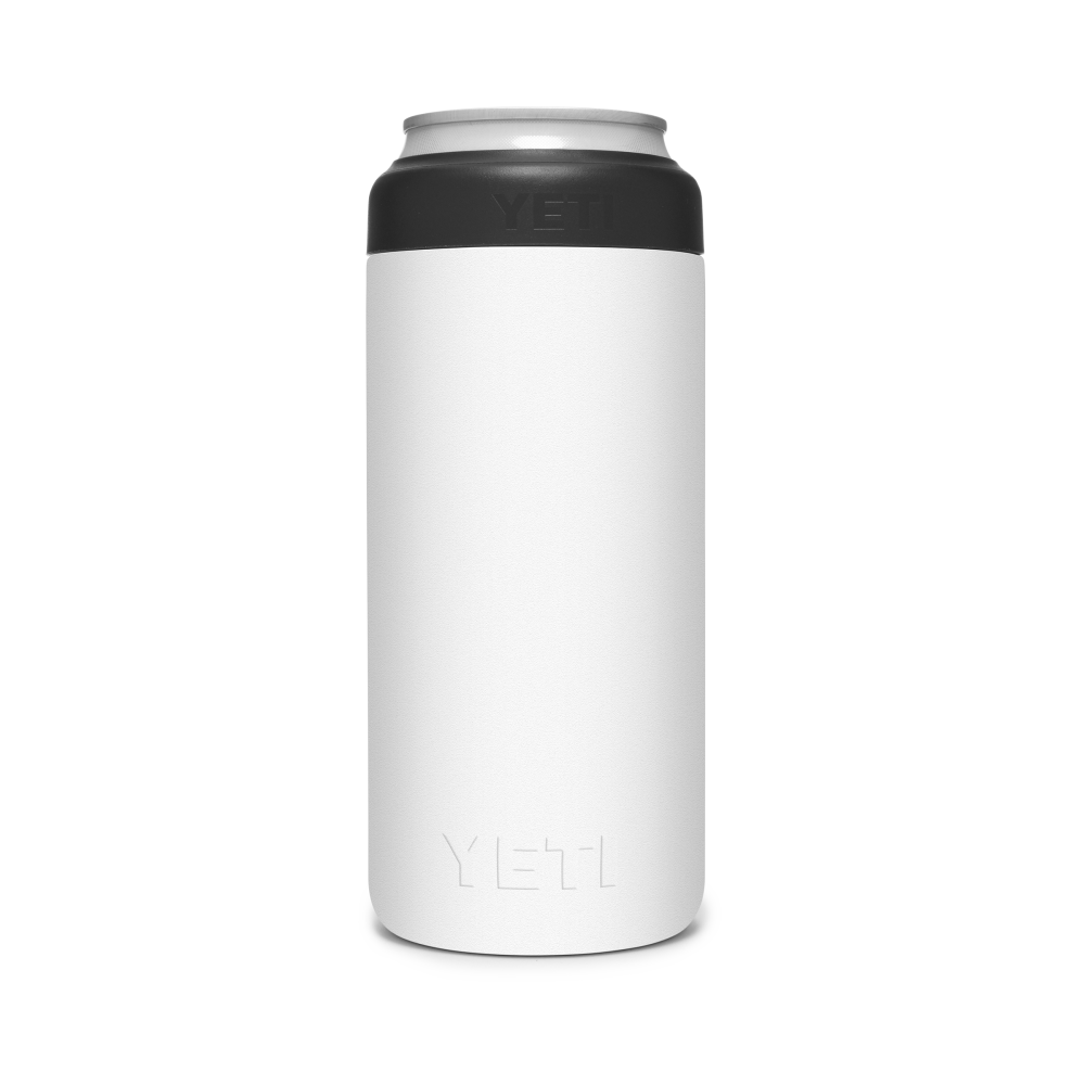 Yeti Rambler Colster Slim Can Insulator – White - Ascmtools