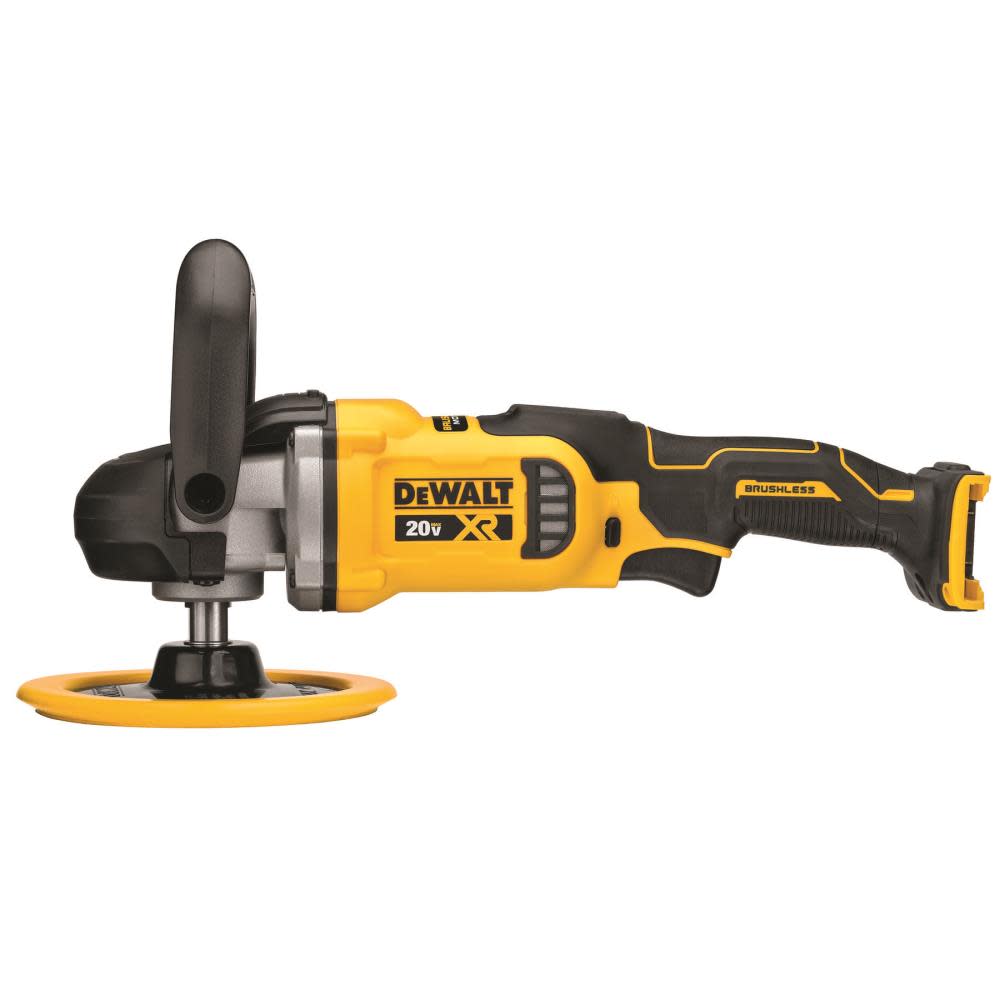 DEWALT 20V MAX XR 7 in 180mm Variable Speed Rotary Polisher Bare Tool - Ascmtools