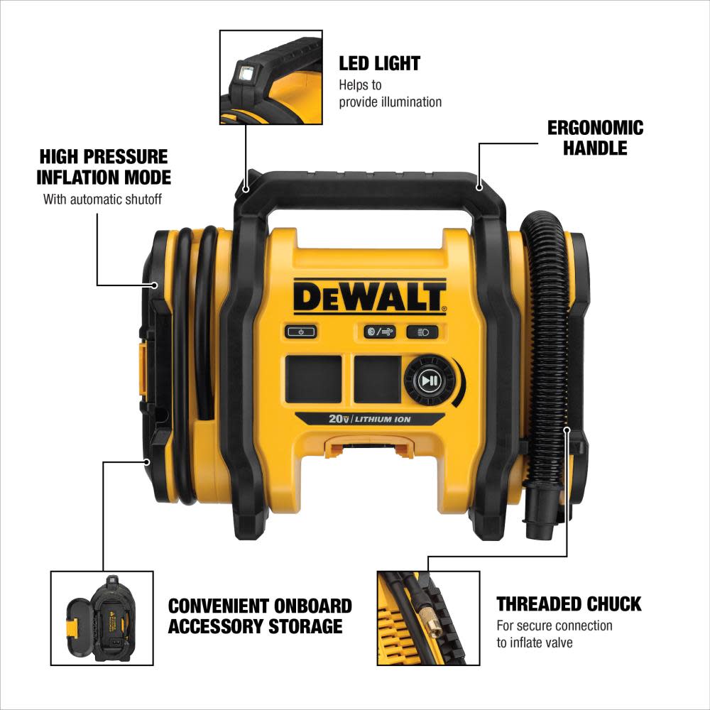 DEWALT 20V MAX Inflator Bundle - Ascmtools