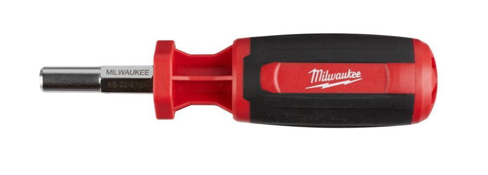 Milwaukee 9-in-1 SAE Hex/Key Drive Multi-Bit Driver - Ascmtools
