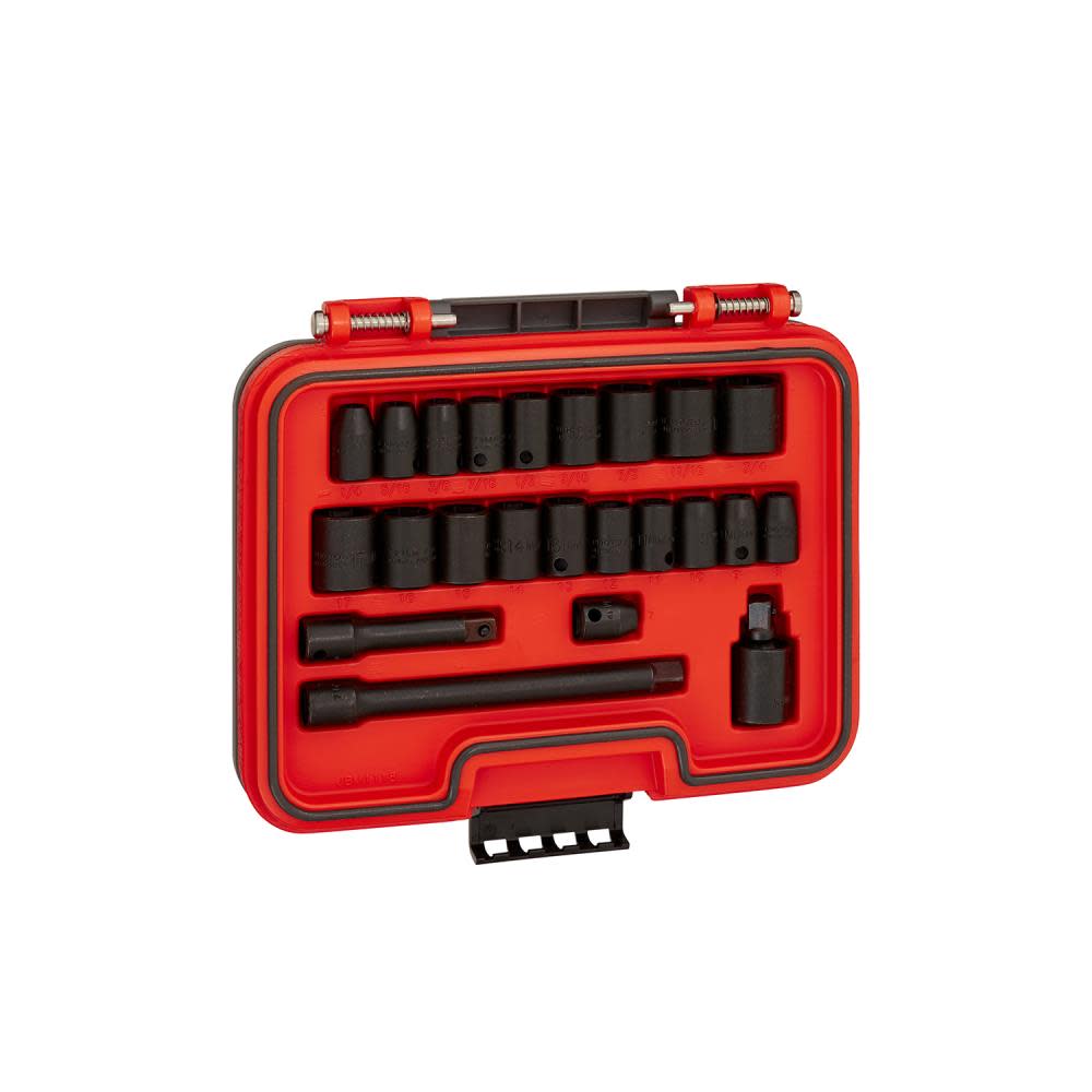 Proto Socket Set 3/8 DR SAE/MM IM SET 23pc - Ascmtools